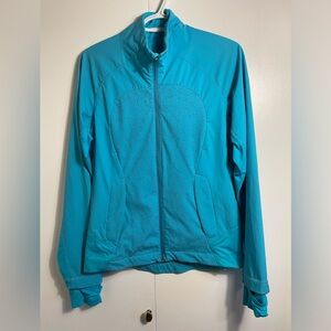 lululemon athletica Turquoise Full-Zip Jacket